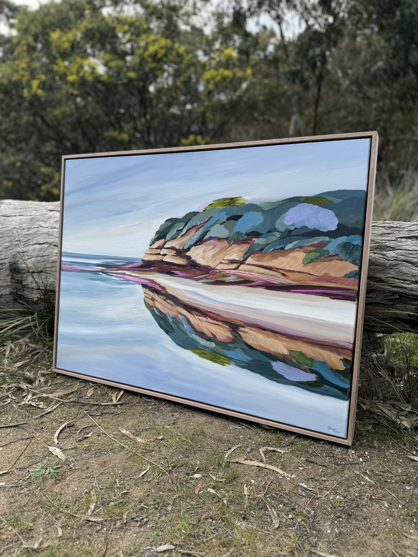 Fishermans Beach Winter Reflections image 7