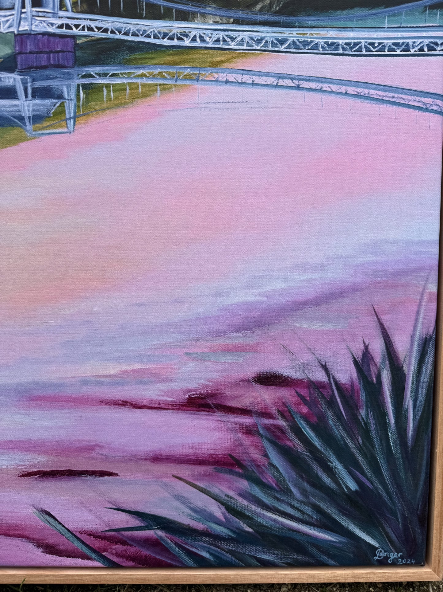 Lorne Swing Bridge at Sunrise | Limited Edition Print