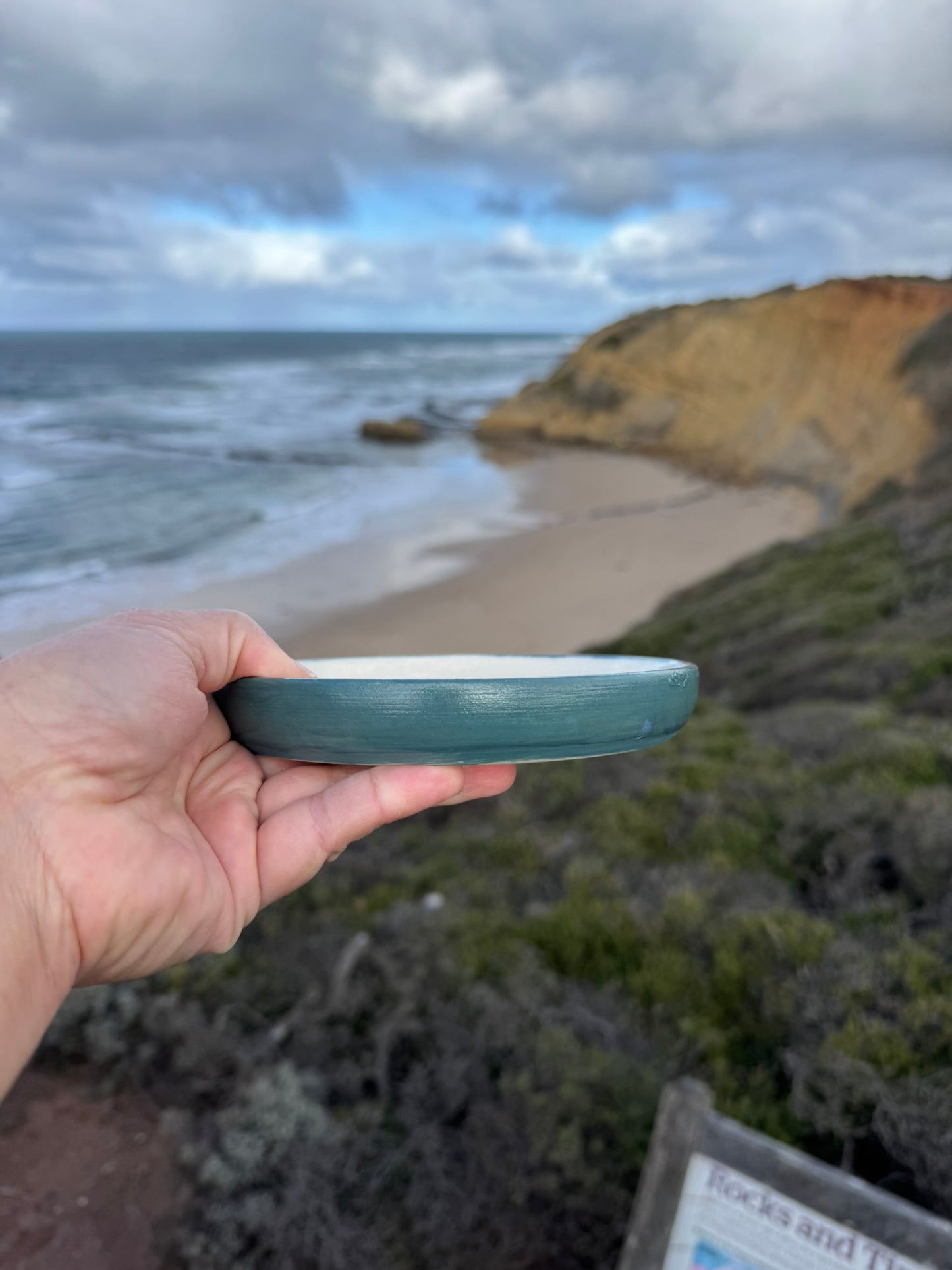 'Bird Rock Jan Juc" Tapas Plate | Elizabeth Bell X Lauren Danger