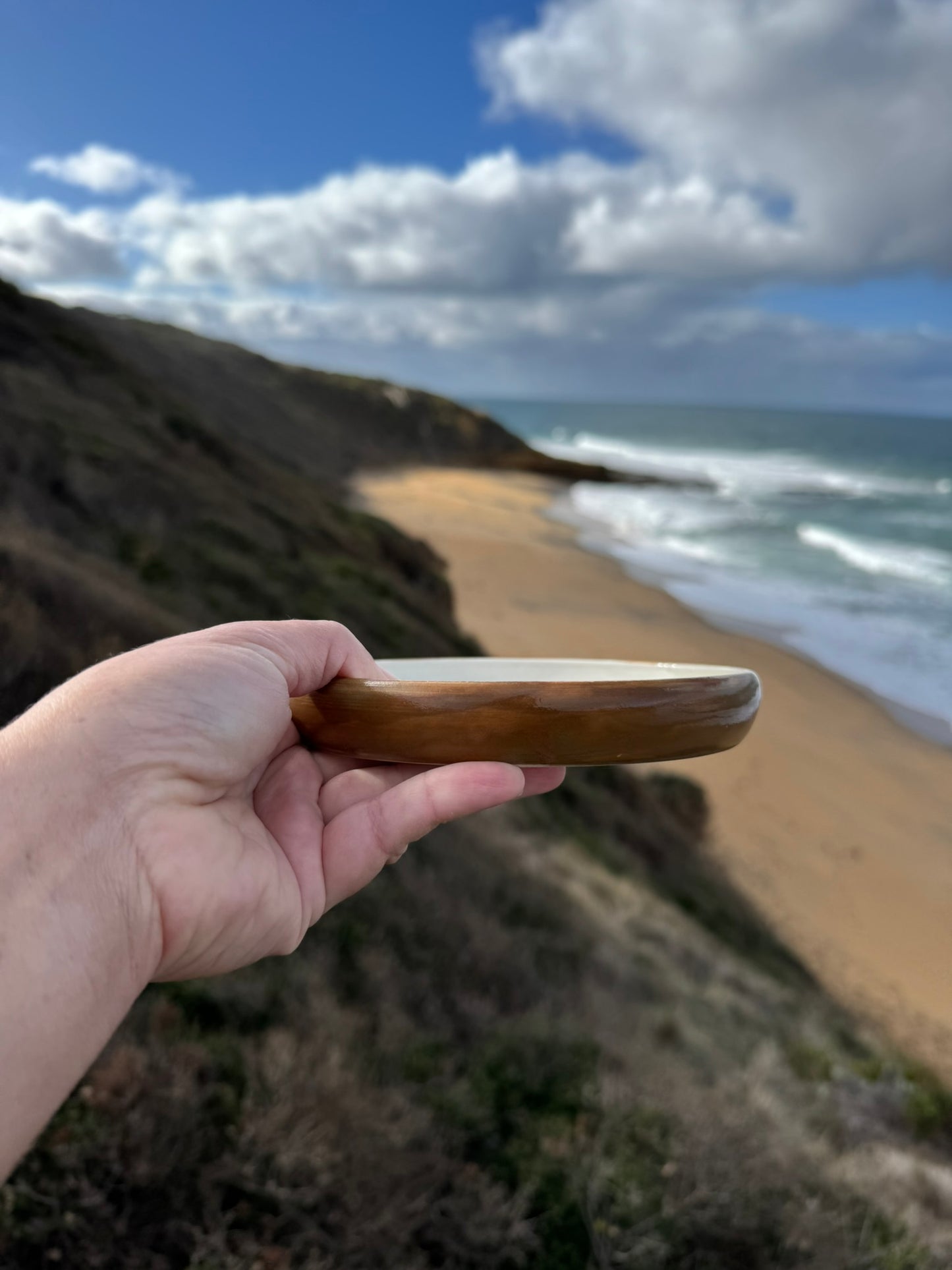 'Bells Beach 3' Tapas Plate Sample | Elizabeth Bell X Lauren Danger
