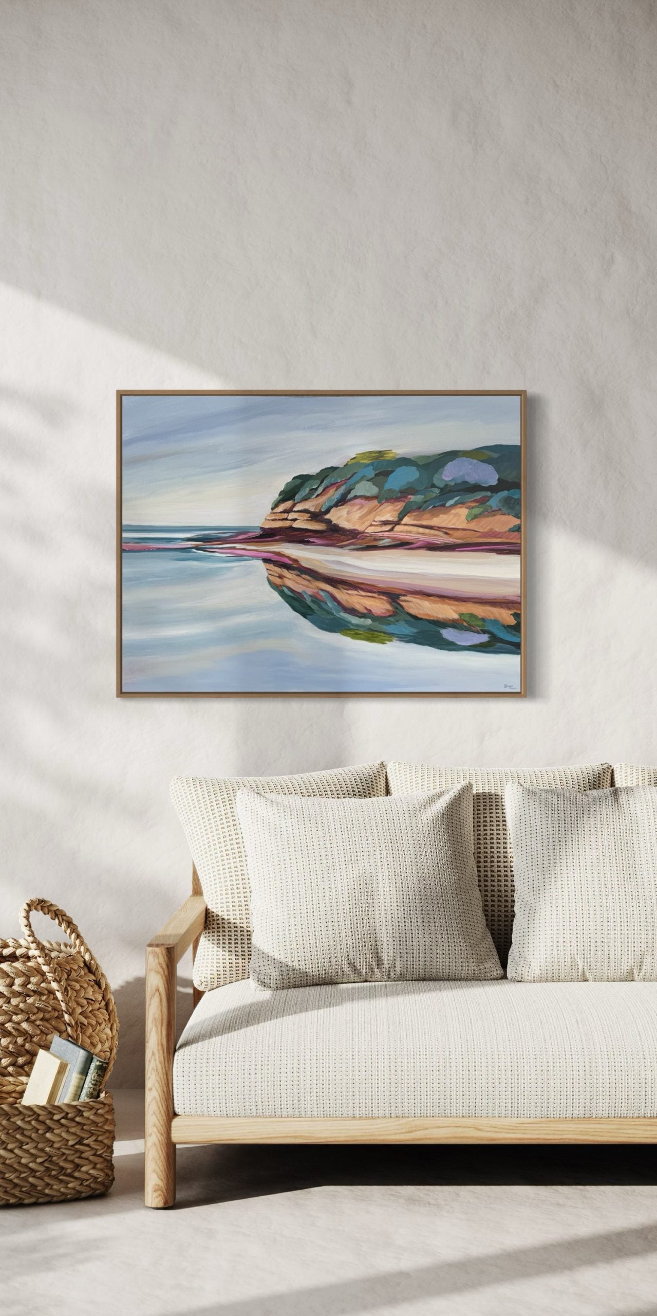 Fishermans Beach Winter Reflections image 2