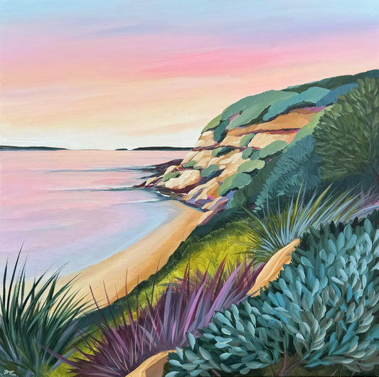 Barwon Heads Bluff At Sunrise