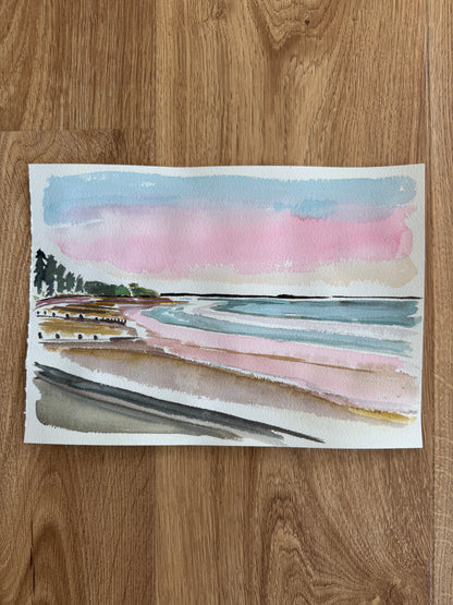 Surf Coast Arts Trail - watercolour studies