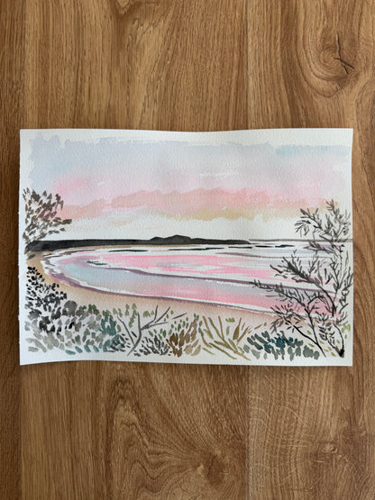 Surf Coast Arts Trail - watercolour studies