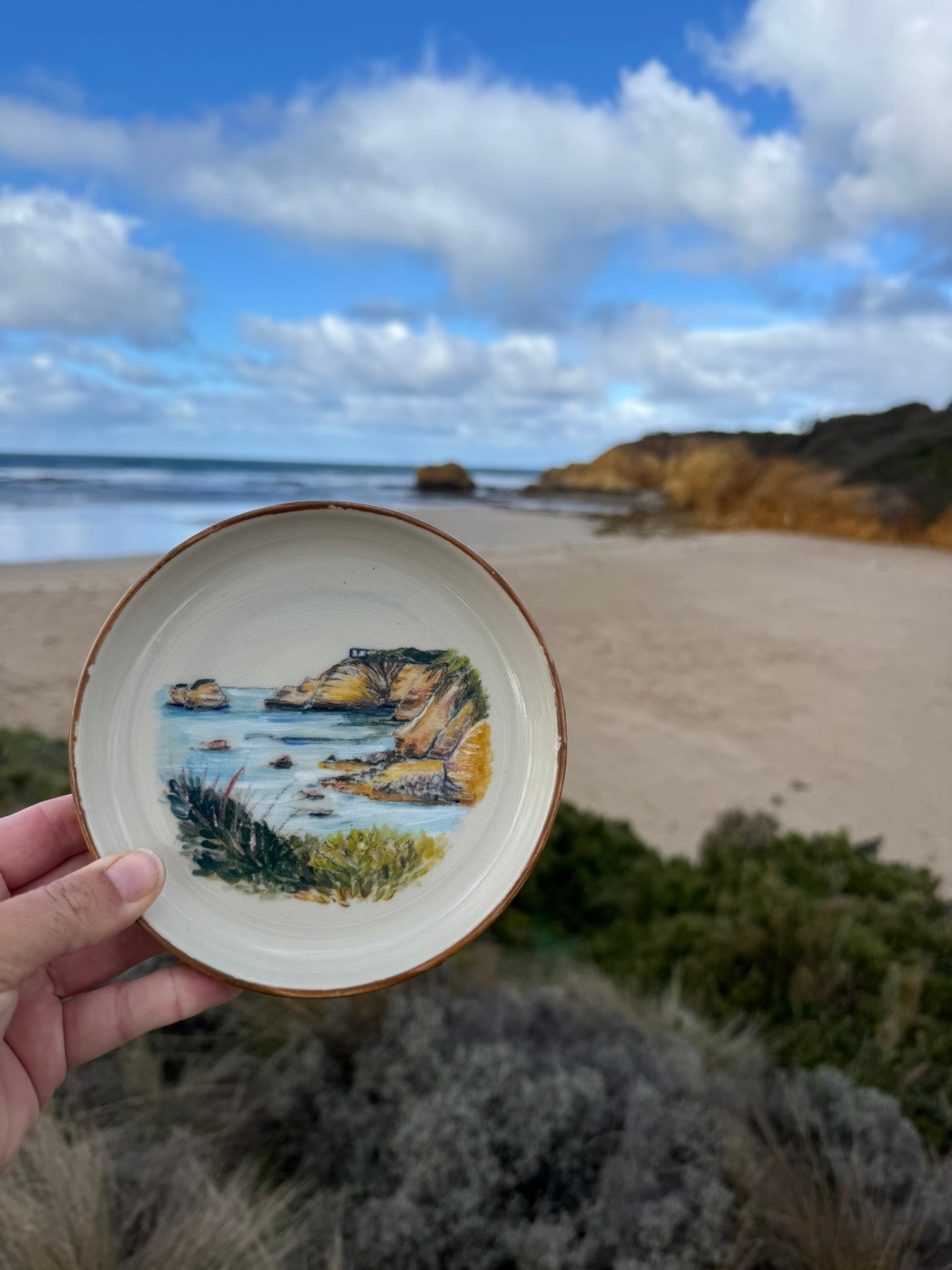 "Rocky Point" Tapas Plate | Elizabeth Bell X Lauren Danger
