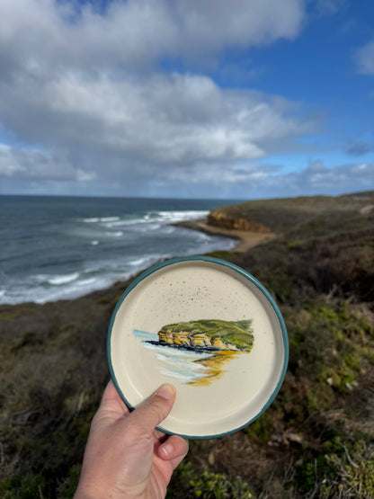 'Bells Beach 2' Tapas Plate Sample | Elizabeth Bell X Lauren Danger