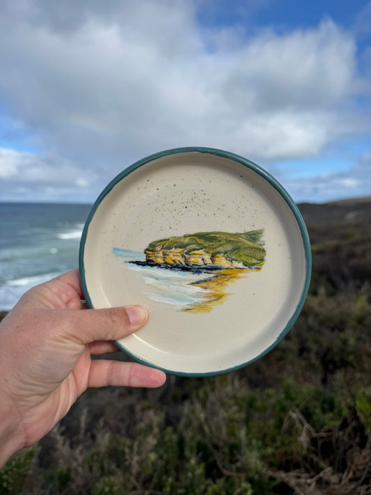 'Bells Beach 2' Tapas Plate Sample | Elizabeth Bell X Lauren Danger