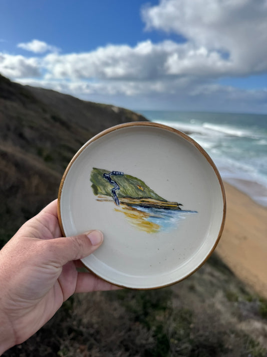 'Bells Beach 3' Tapas Plate Sample | Elizabeth Bell X Lauren Danger