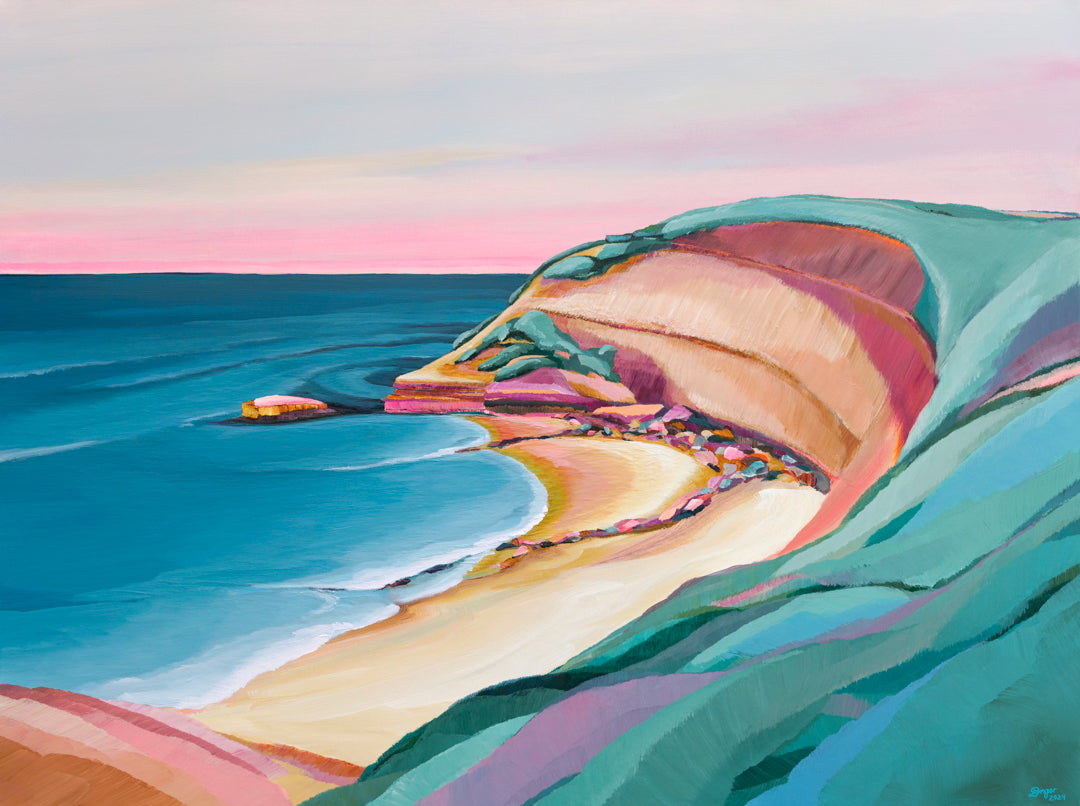 Jan Juc - Little Rock Lookout  | Limited Edition Print