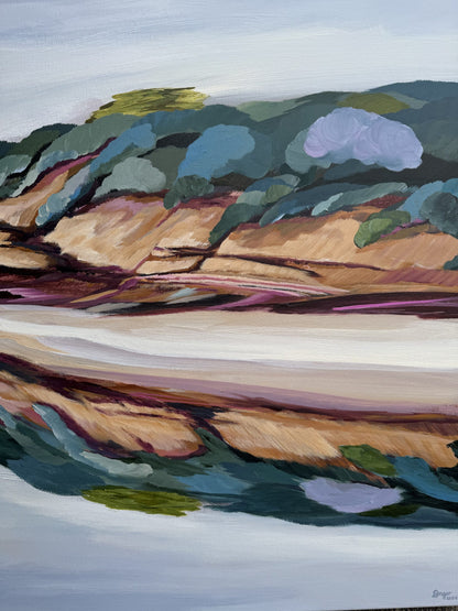 Fishermans Beach Winter Reflections image 5